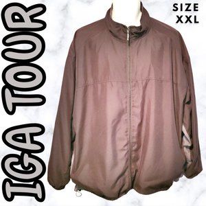 IGA Tour Black & Grey Men's Jacket Size XXL